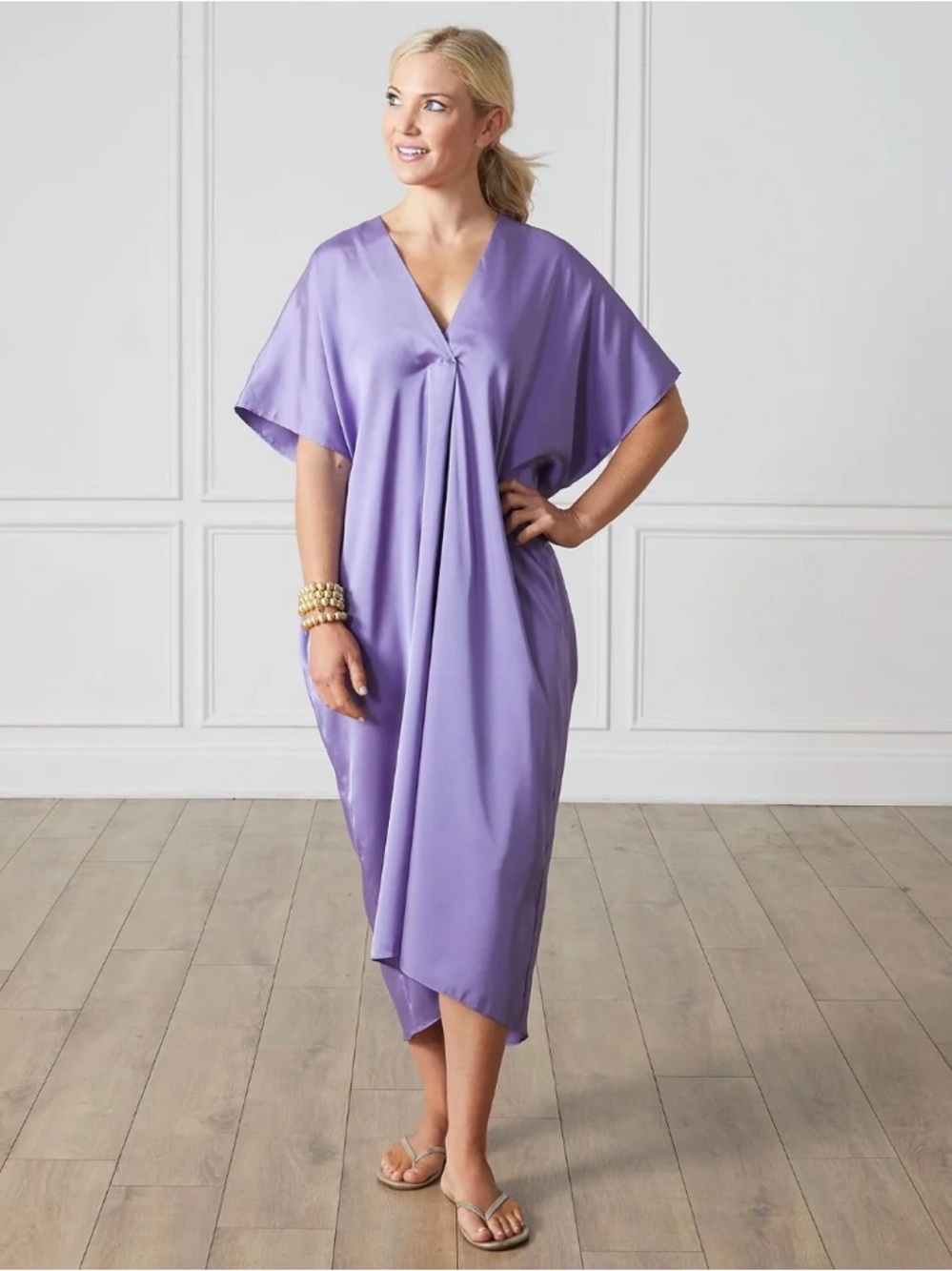 NWT CARYN LAWN BEVERLY CAFTAN